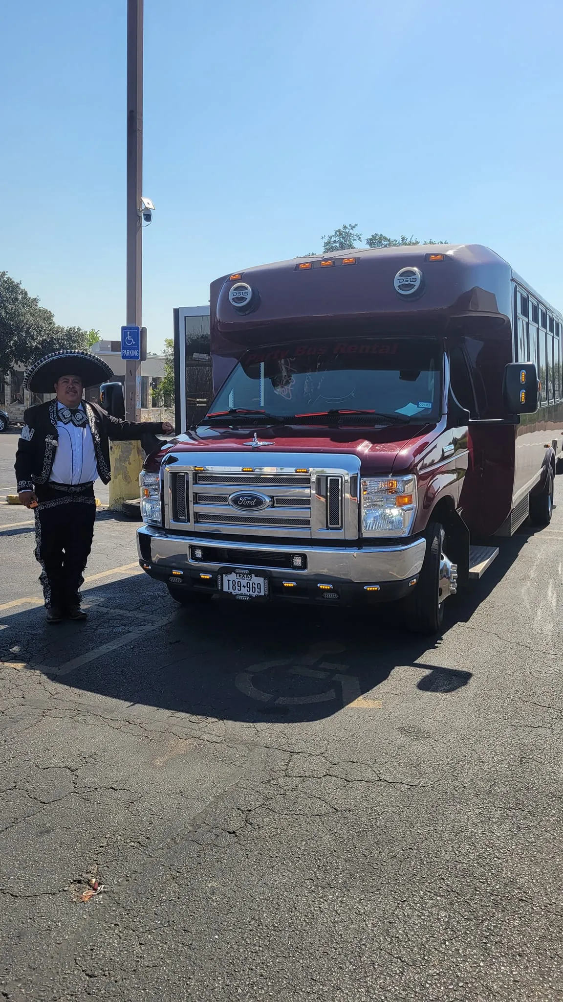 Quinceañera Party Bus