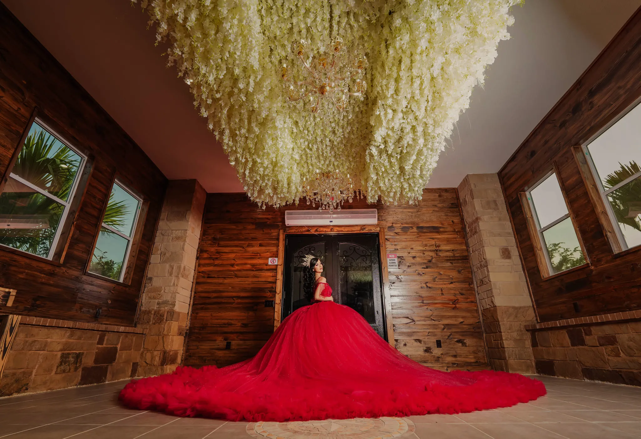 quince atx vestidos quinceanera rojo